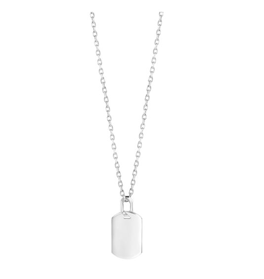 Collana Salvini Uomo in Argento Diamante 0.01 Ct 20088222 - 20088222